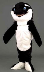Orca Killer Whale Mascot Costume