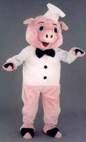 Pig Mascot Costume