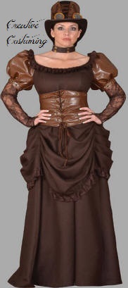 Steampunk Lady Costume