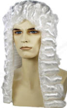 Powdered Wig Bargain Judge Wig 