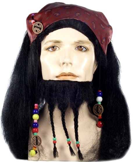 Buccaneer Johnny Depp Wig