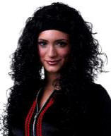 1970's Curly Wig w/Attached Headband