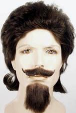 Buffalo Bill Wig Mustache &Goatee Set