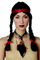 Native American Lady Wig  American Indian Wig