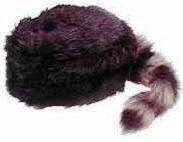 Imitation Fur Coonskin Hat Coonskin Cap 