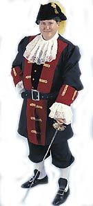 Sea Captain Plus Size Pirate Costume