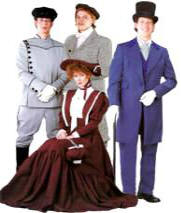 Victorian Costume Prince Albert Style Turn of the Century Costumes