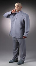 Dr. Evil Costume Austin Powers Deluxe